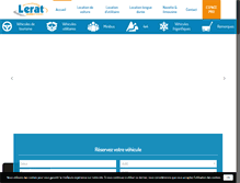 Tablet Screenshot of lerat-location.fr